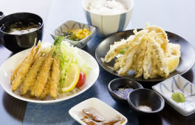 Wakasagi lunch
